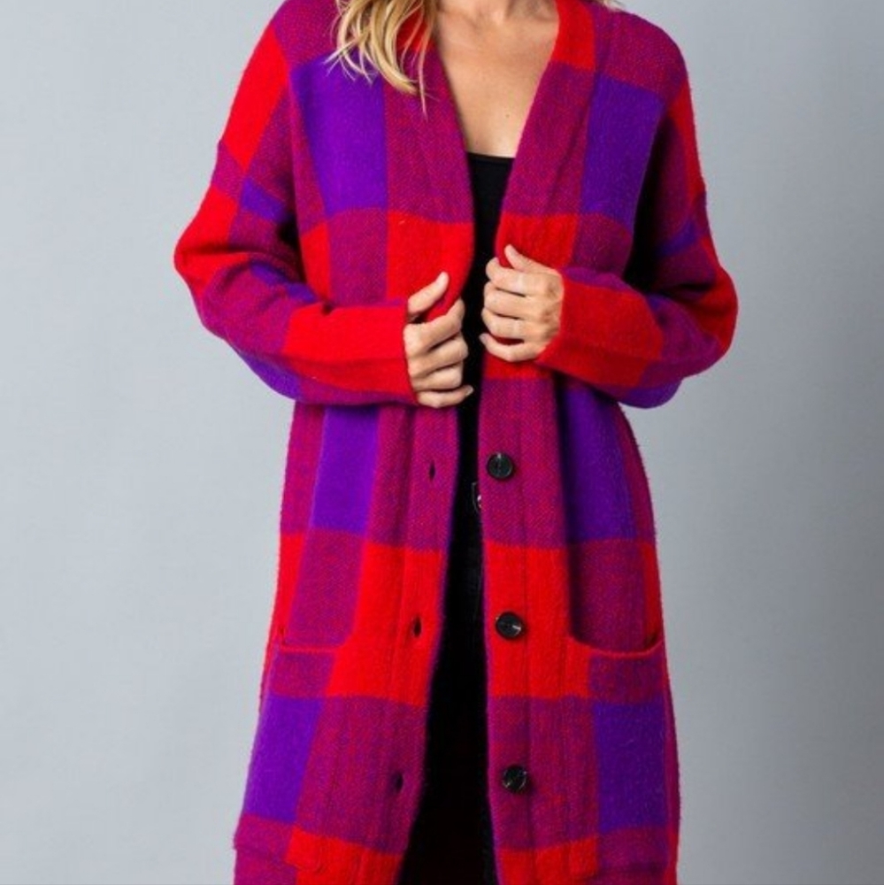 Button down womens cardigan